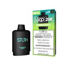 Stlth Loop 25k Pods - Watermelon Lime Iced [Onatrio Stamped]